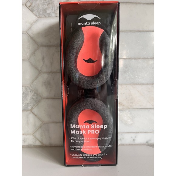 Other - Manta Pro Sleep Mask 100% Light Blocking Sleep Mask for Side Sleepers